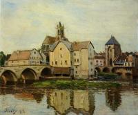 Sisley, Alfred - Moret-sur-Loing, Morning